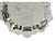 English Silverplate Petite Monogram 'D' Tray For Sale - Image 4 of 5