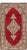Red Vintage Oushak Handmade Wool Rug For Sale