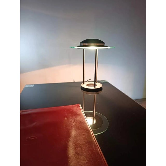 Saturn Lamp attributed to Robert Sonneman for George Kovacs, 1980s For Sale - Image 9 of 14
