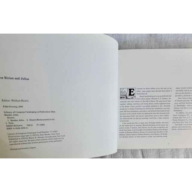 Kelly Green 1988 Diners Book by John Baeder For Sale - Image 8 of 8