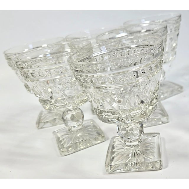 Art Nouveau Cordials- Set of Six For Sale - Image 6 of 11