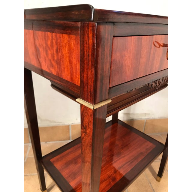 1810-20 Antique French Sewing or Side Table For Sale - Image 9 of 11