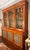 Wood Austrian Biedermeier Figured Maple & Brass-Grille Bookcase, Circa 1840 For Sale - Image 7 of 10