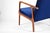 Armchair Model 04-B in Blue Velvet, 1960 For Sale - Image 12 of 14