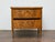 English 19th Century Mahogany Bow Front Chest with Flame Veneer, Two Drawers For Sale In Atlanta - Image 6 of 12