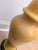 Ceramic Mid Century Yellow Ceramic Lamp Pair Ginger Jar Style For Sale - Image 7 of 11