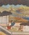 Kano School Landscape With Figures, C. 1880, Japanese Painting For Sale