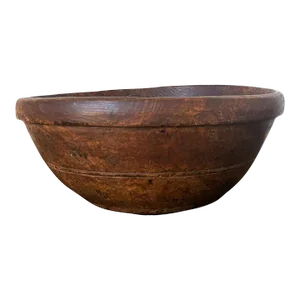 Antique American Burl Bowl