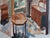 Mid-Century Modern 'Sunlit Parlour' Vintage Swedish Expressive Interior Oil Painting, Framed For Sale - Image 11 of 12