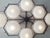 Metal 21st Century Beehive Bronze Glossy White Murano Flush Mount by Fabio LTD For Sale - Image 7 of 7