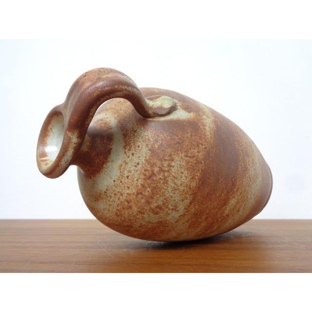 Beade Studio Ceramic Vase by Lazlo Dugs from Ceramano, 1960s For Sale - Image 15 of 18