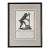 Framed Engraving "Il Babbuino Di Bosco", Italy Circa 1812 For Sale