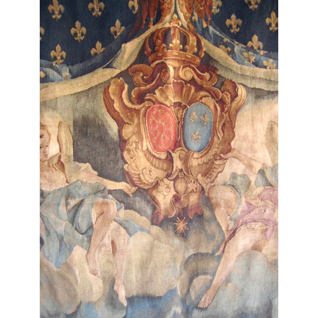 Every noble families would have a portrait of the king and queen or a royal coat of arm in tapestry or something else ,...