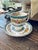 Vintage Crown Staffordshire Lyric Tunis Blue Fine Bone China – 6 Small Teacups & Saucers – 12 Piece Set – England For Sale - Image 11 of 12