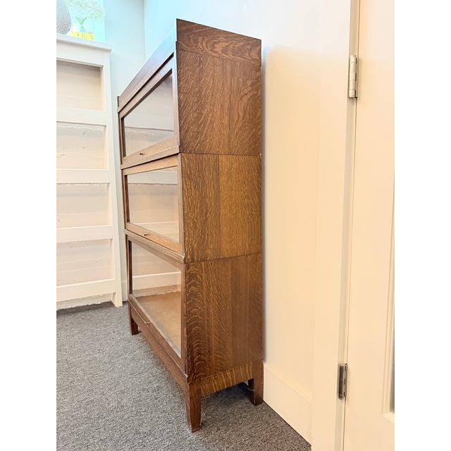 1920s Globe Wernicke Barrister Bookcase For Sale - Image 10 of 11