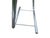 Chrome 1970's Chrome Paperclip Tubular Tresles With Glass Top Table For Sale - Image 8 of 14