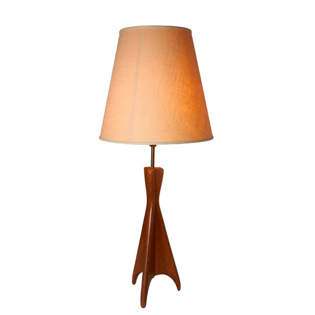 Sculptural Mid Century Table Lamp by Modeline C 1950's For Sale - Image 11 of 12