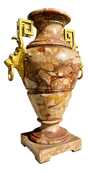 Antique Marble Urn Vase, 1800s