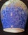 35” Extra Large Shiwan Style Crystalline Glaze Pottery Floor Vase Signed For Sale - Image 10 of 12