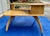 Wood Heywood-Wakefield Midcentury Modern Two Tier Corner Table For Sale - Image 7 of 13