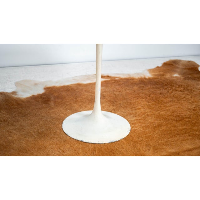 Vintage Knoll International Saarinen Walnut Tulip Side Table For Sale In Boston - Image 6 of 13