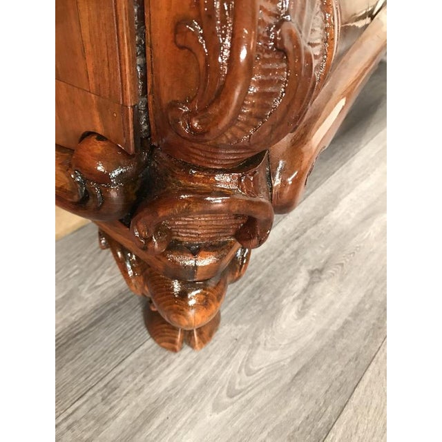 Antique Swiss Baroque Chest of Drawers, 1760 For Sale - Image 13 of 14