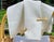 French Monogrammed Linen Shaving Hand Towels, PSF & BHG Monograms, Set of 8 | C. 1900 For Sale - Image 4 of 18