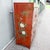 Mid 20th Century Vintage Chinese Red Hand Painted Armoire/Caninet For Sale - Image 5 of 11