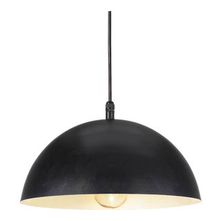 Regina Andrew Peridot Aluminum Outdoor Pendant, Small, Black For Sale
