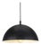 Regina Andrew Peridot Aluminum Outdoor Pendant, Small, Black For Sale