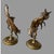 Bronze Pair of Vintage Bronze Figural Fox Candlesticks Reynard & Slyboots K. Hedges For Sale - Image 8 of 11