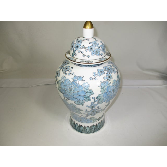 Ceramic Vintage Japanese Gold Imari Temple Jar For Sale - Image 7 of 11