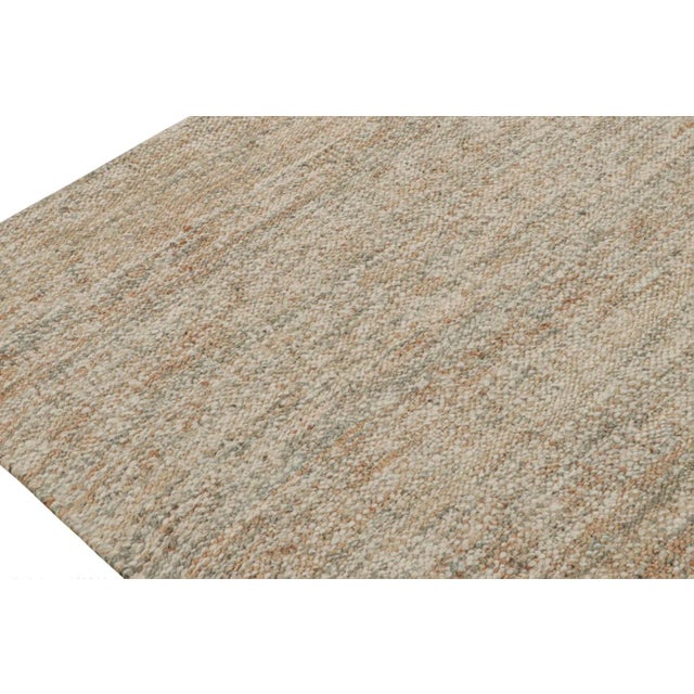 Rug & Kilim’s Contemporary Jute Kilim in Beige-Brown For Sale In New York - Image 6 of 7