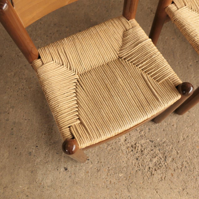 Rush Dining Chairs from Padova, Set of 4 For Sale - Image 3 of 17