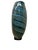 Elevate your space with this stunning, heavy hand-blown art glass vase. The piece boasts a beautiful rounded, spherical...