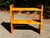 Brown Vintage Arts & Crafts Style Low Bookcase Shoe Rack Open Shelf For Sale - Image 8 of 16