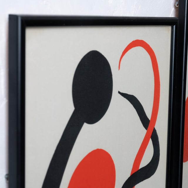 Printmaking Materials Alexander Calder Lithographs - A Pair For Sale - Image 7 of 10