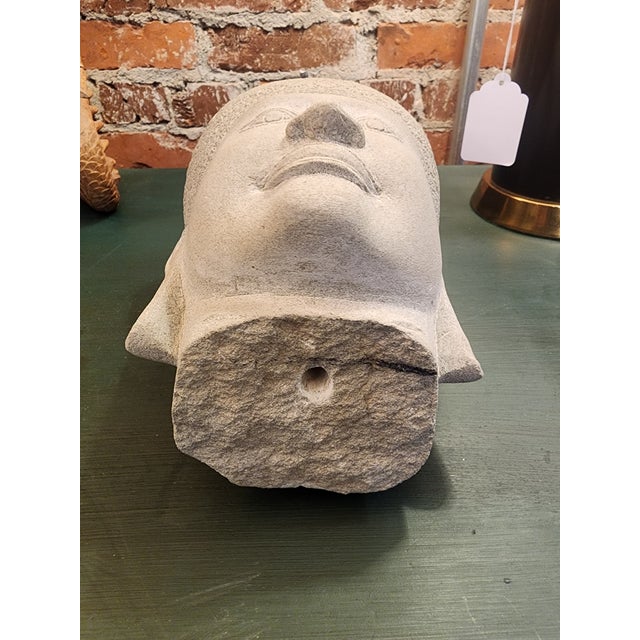 Stone Fabulous Antique Carved Stone Khmer For Sale - Image 7 of 7