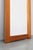 Large Mid-Century Danish Rectangular Teak Veneer Wall Mirror, 1960s For Sale - Image 4 of 8