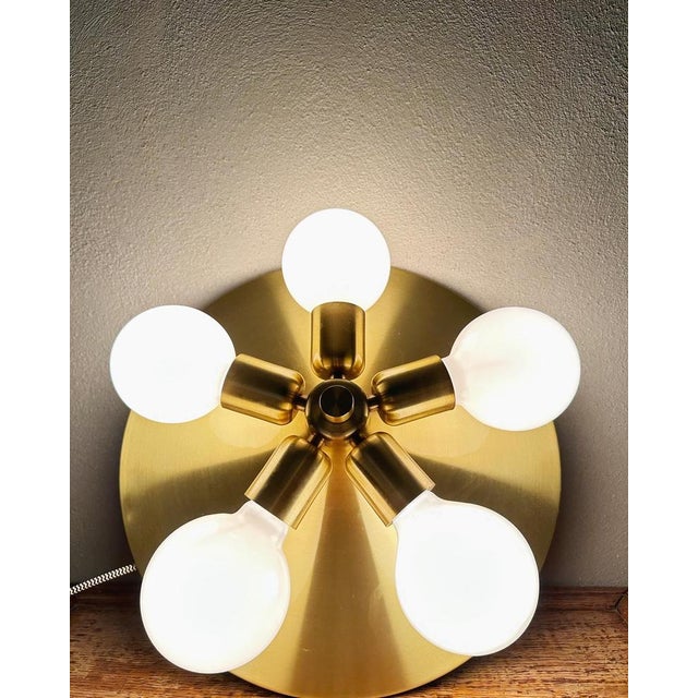 Vintage Sputnik Flush Mount from Hustadt Leuchten For Sale - Image 13 of 14