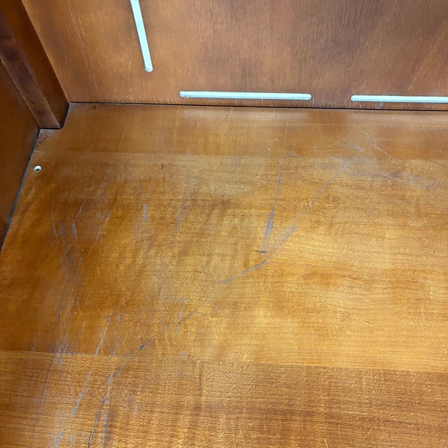 Vintage Crate & Barrel Mission Style Tv Cabinet For Sale - Image 12 of 14