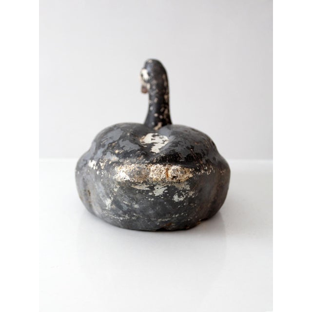 Gray Vintage Canada Goose Decoy For Sale - Image 8 of 15