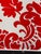 Red Dwm Maloos Custom Damask Lighting Pendant For Sale - Image 8 of 12