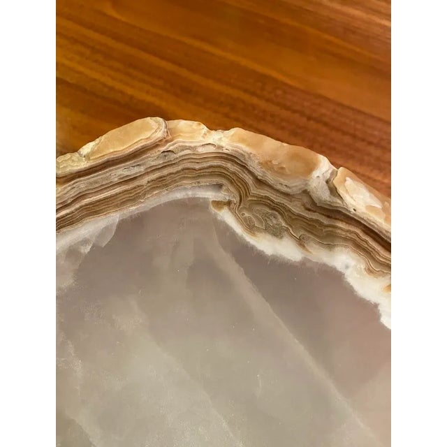 Raw Edge Onyx Bowl For Sale In Portland, OR - Image 6 of 10