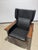 1960s Sven Ivar Dysthe for Dokka Attrb 7001h Leather and Rosewood Chair and Ottoman Set For Sale - Image 9 of 12