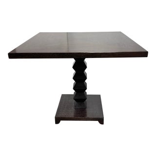 Circa 1970's Jean Michel-Frank for Donghia Cerused Oak Dining Table For Sale