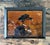 Wood Vintage Hand Painted Cowboy Box For Sale - Image 7 of 12
