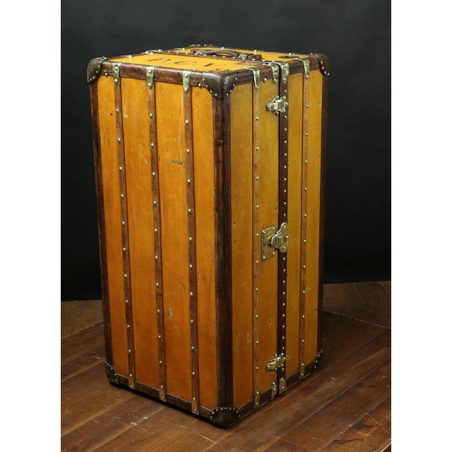Wardrobe Trunk from Louis Vuitton, 1890s For Sale - Image 5 of 10