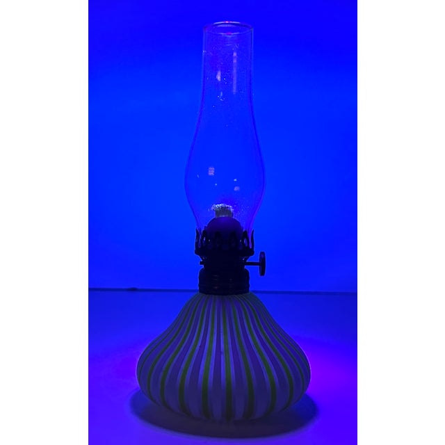 1930s Murano DeVilbiss Perfume Bottle Miniature Oil Lamp Marriage For Sale - Image 14 of 17