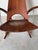 Wood 1973 Leon Meyer California Studio Modern Sculptural Teak Rocking Chair For Sale - Image 7 of 12
